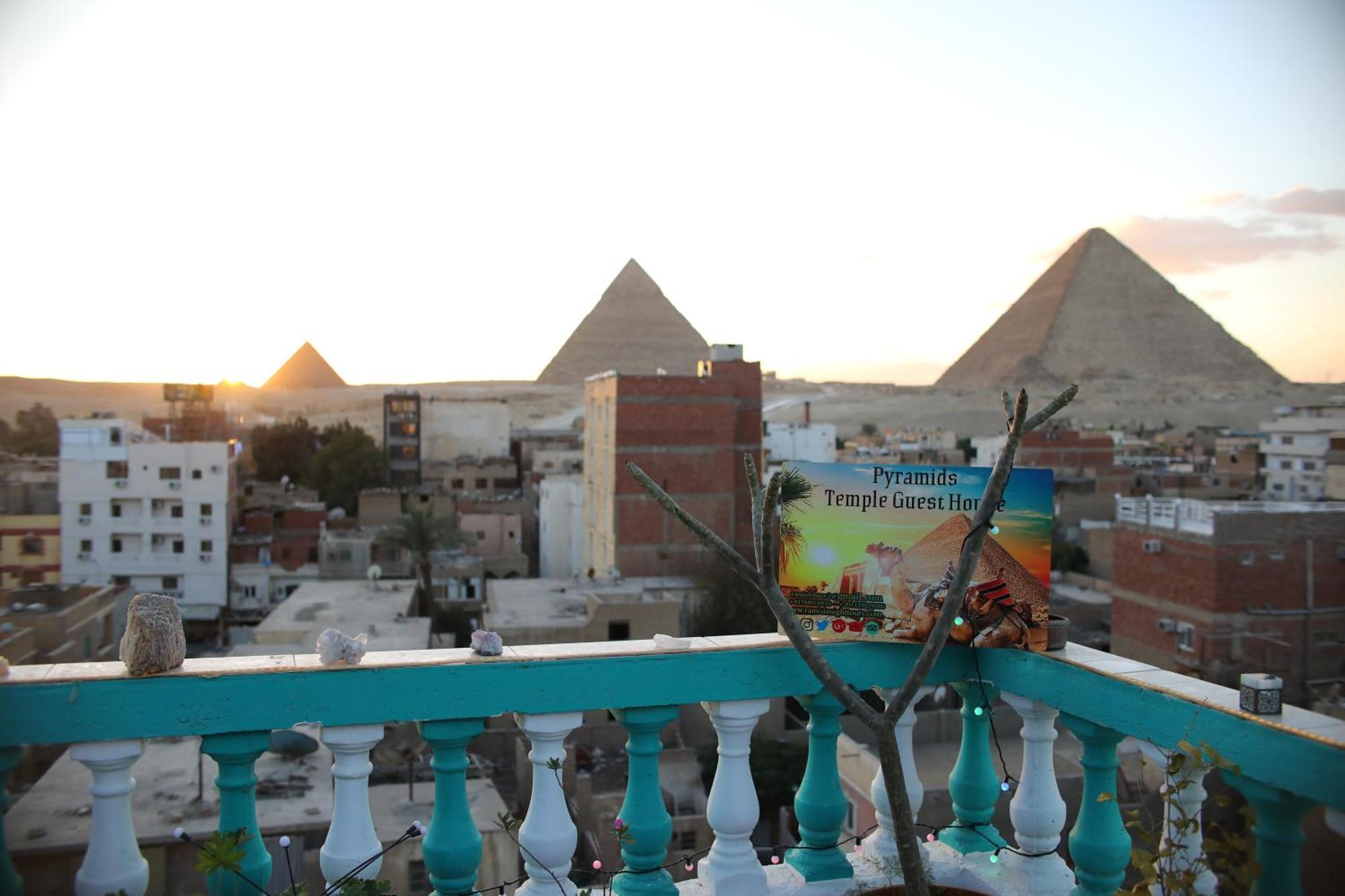 Pyramids Temple Guest House Kafret el-Gabal 외부 사진
