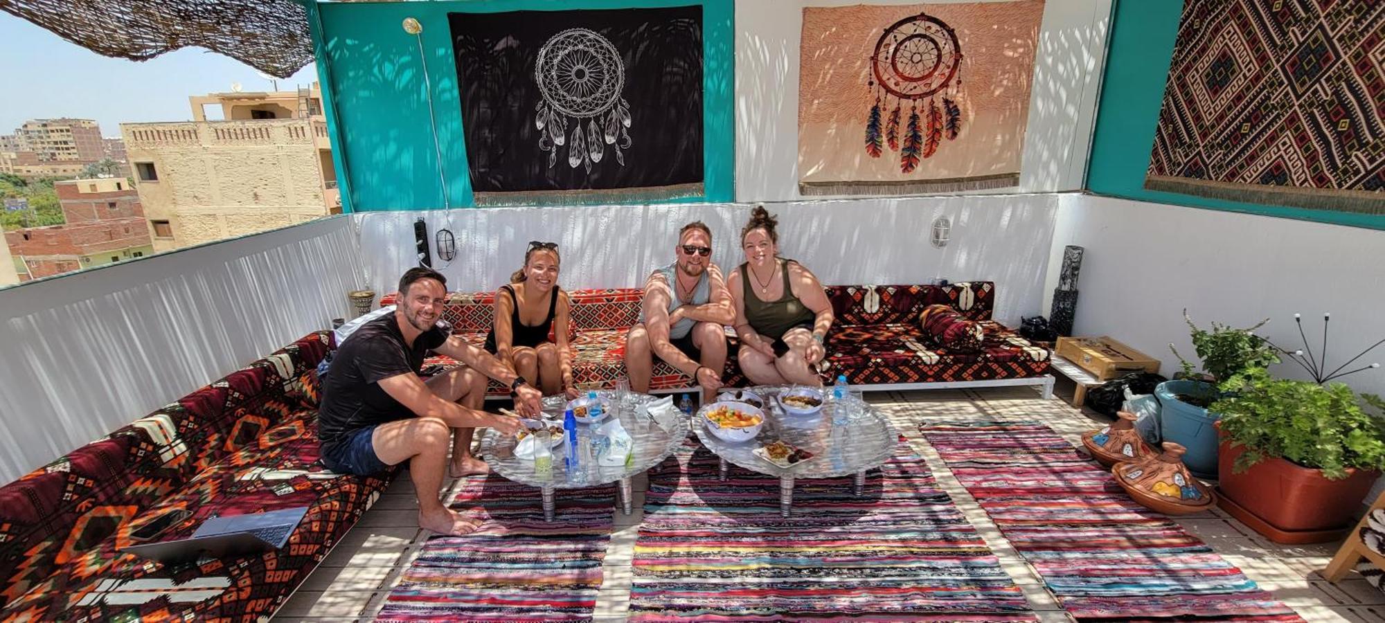 Pyramids Temple Guest House Kafret el-Gabal 외부 사진