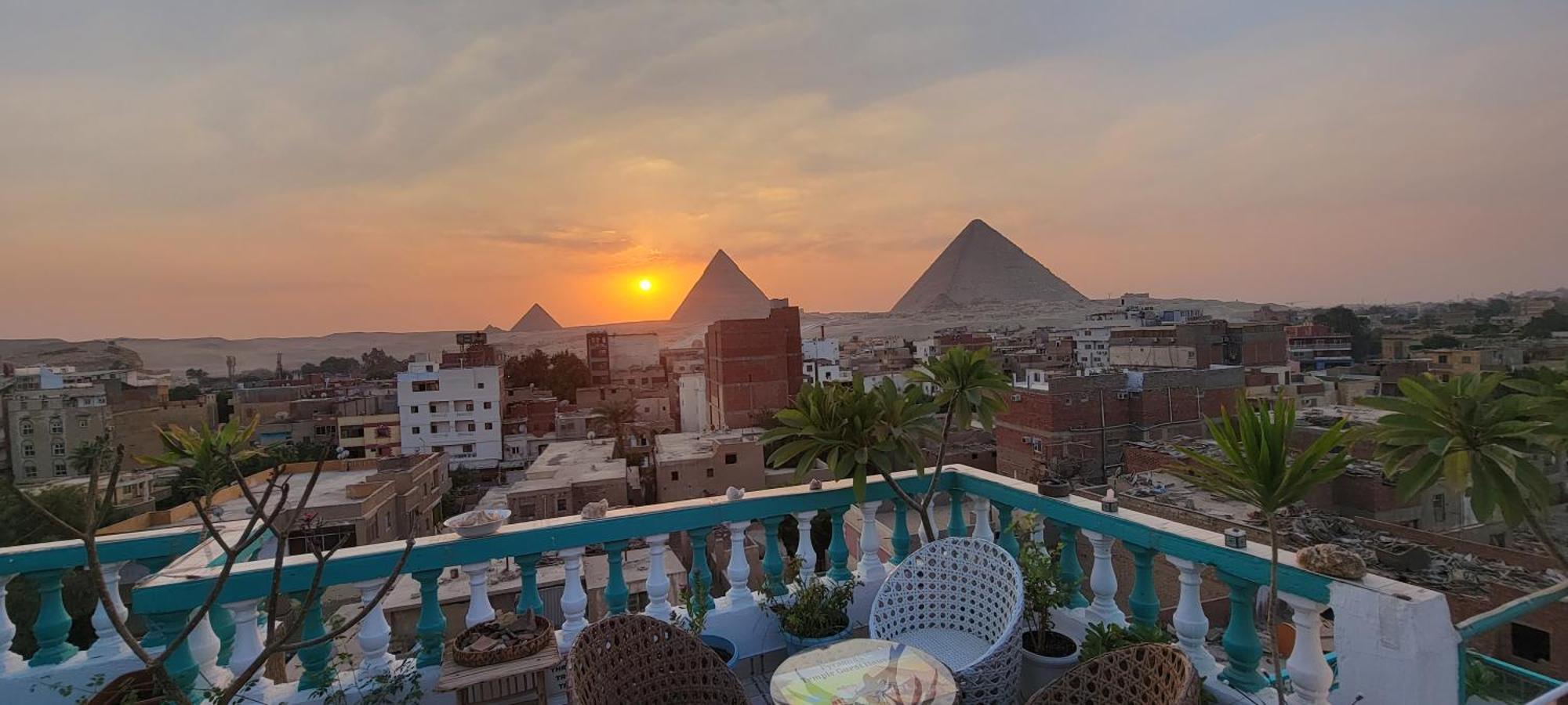Pyramids Temple Guest House Kafret el-Gabal 외부 사진
