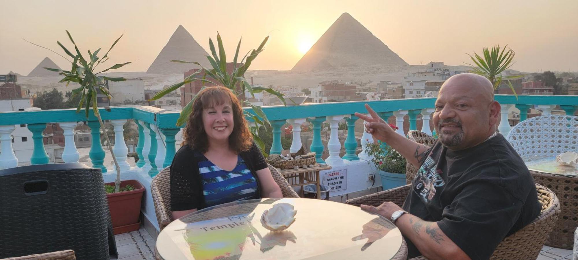 Pyramids Temple Guest House Kafret el-Gabal 외부 사진