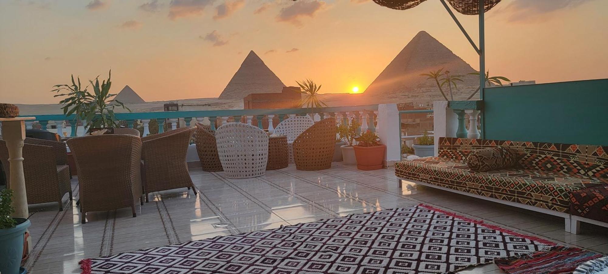 Pyramids Temple Guest House Kafret el-Gabal 외부 사진
