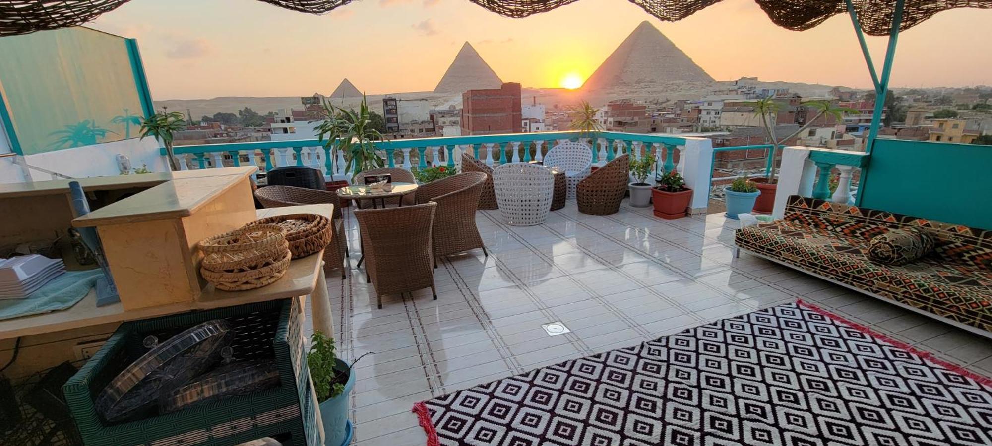 Pyramids Temple Guest House Kafret el-Gabal 외부 사진