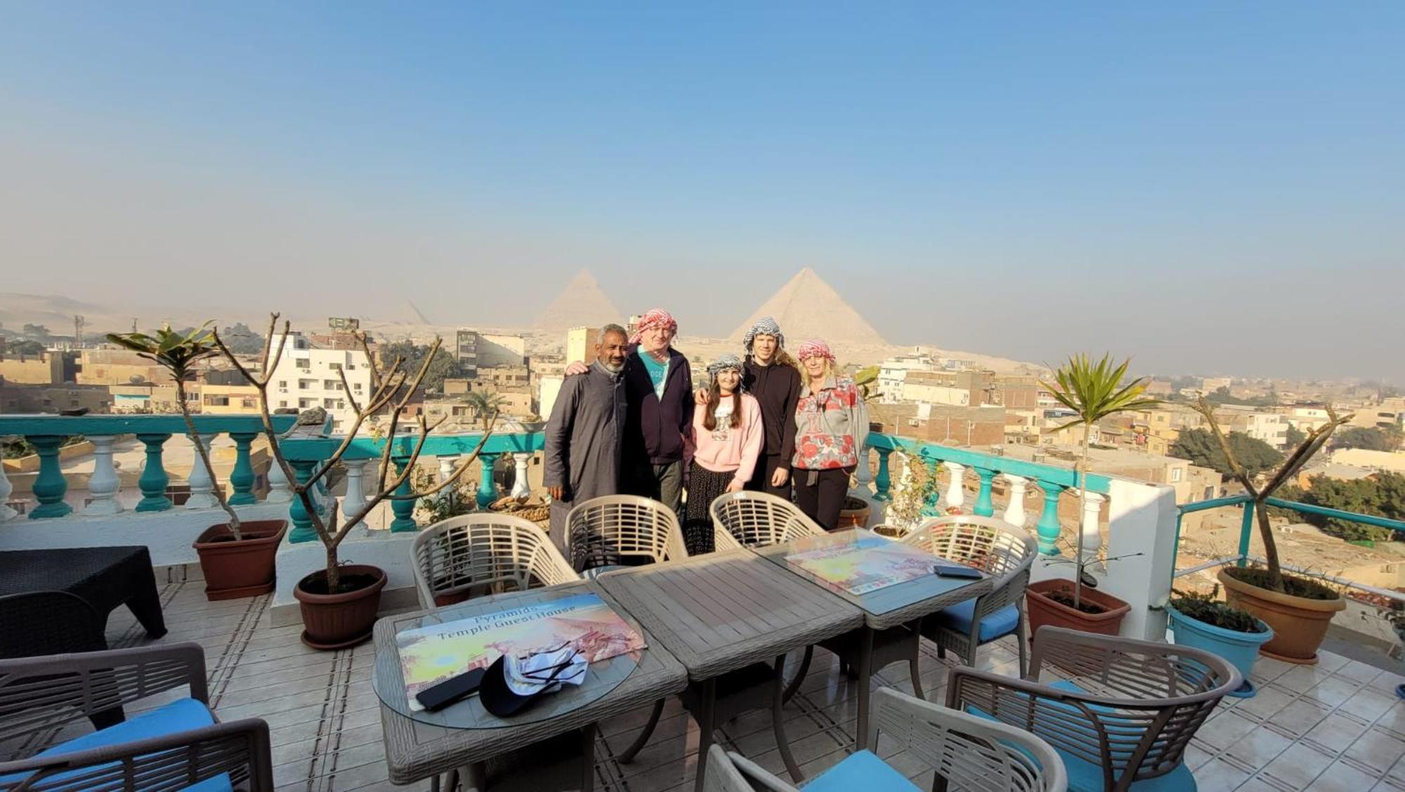 Pyramids Temple Guest House Kafret el-Gabal 외부 사진