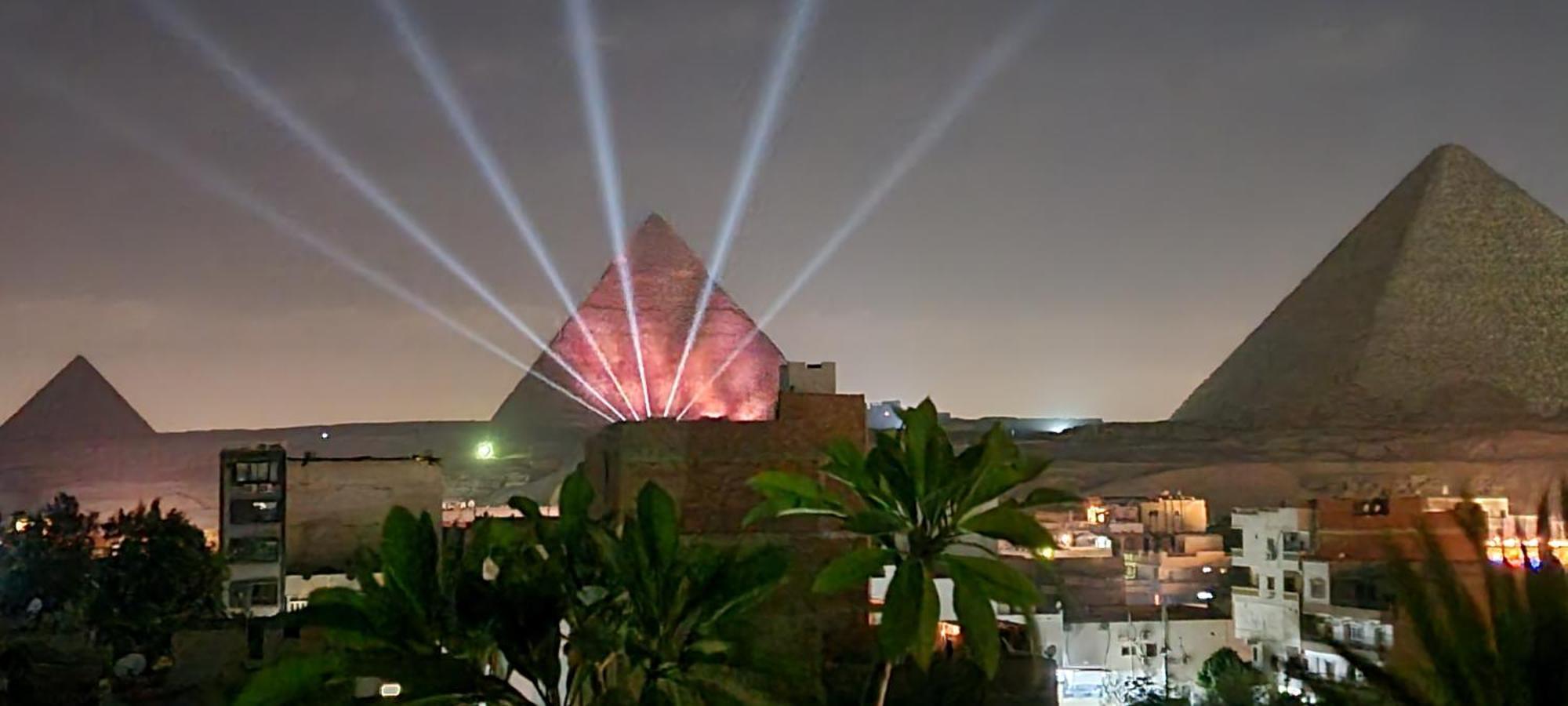 Pyramids Temple Guest House Kafret el-Gabal 외부 사진