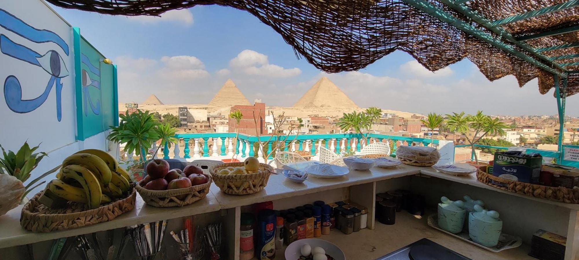 Pyramids Temple Guest House Kafret el-Gabal 외부 사진