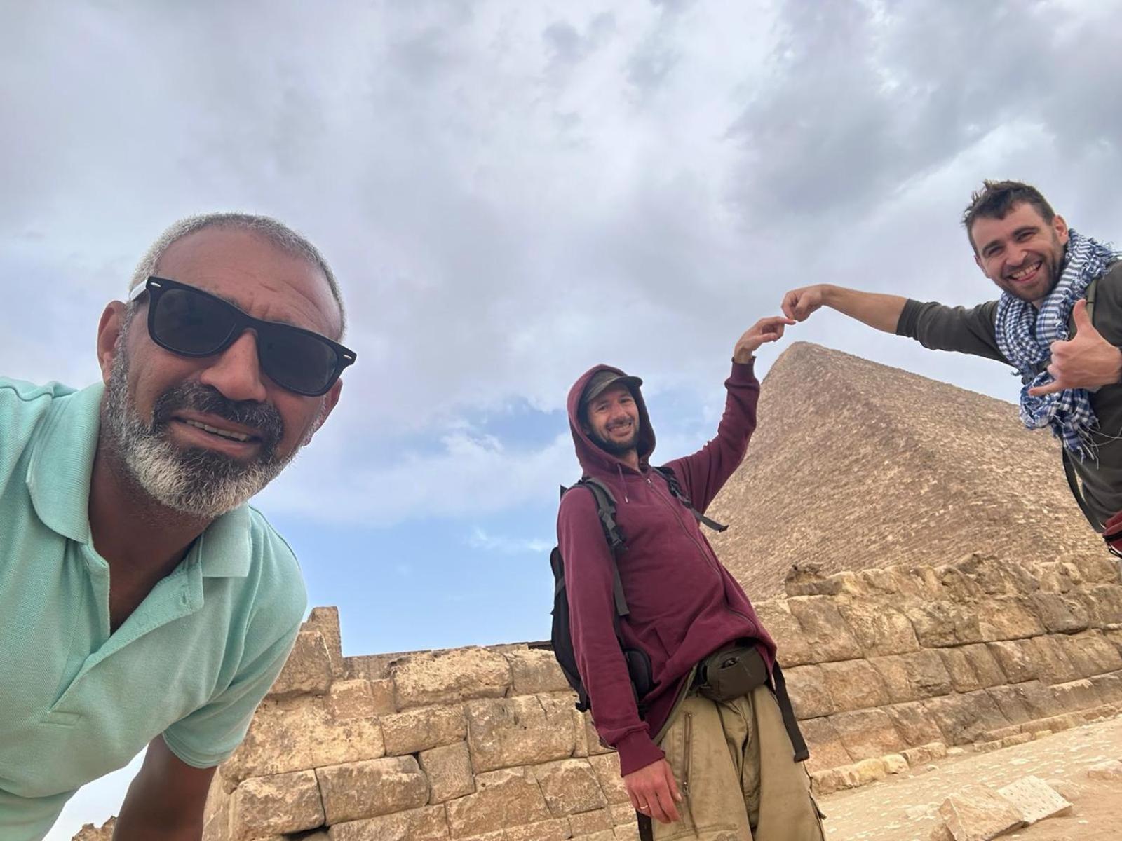 Pyramids Temple Guest House Kafret el-Gabal 외부 사진