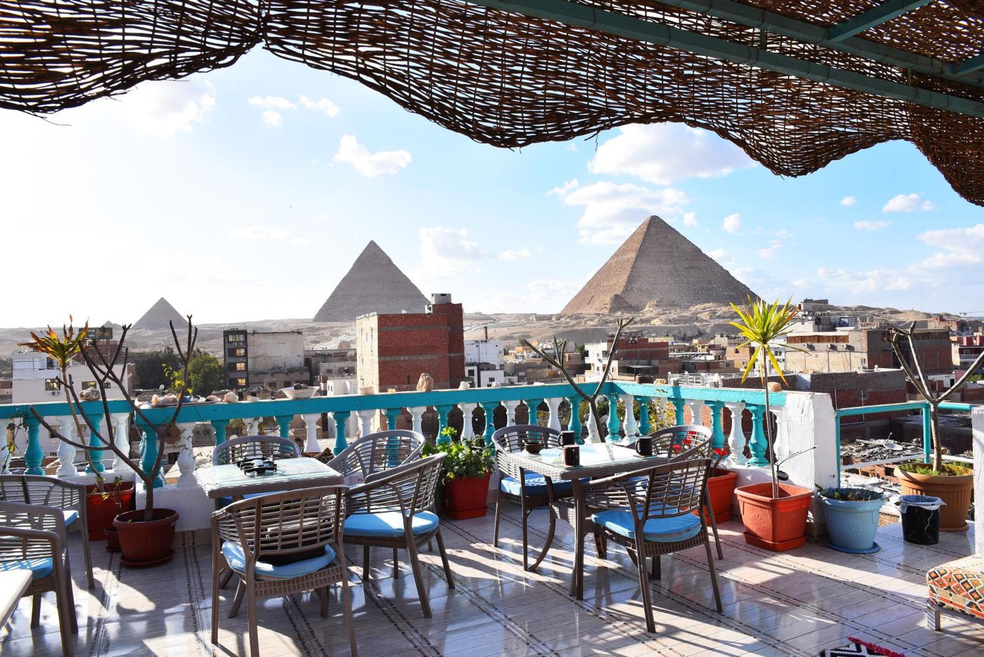 Pyramids Temple Guest House Kafret el-Gabal 외부 사진