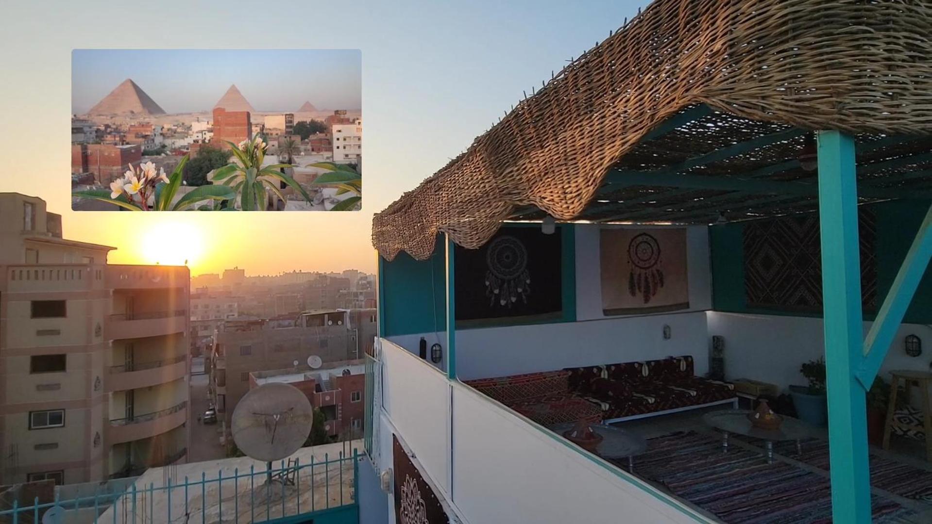 Pyramids Temple Guest House Kafret el-Gabal 외부 사진